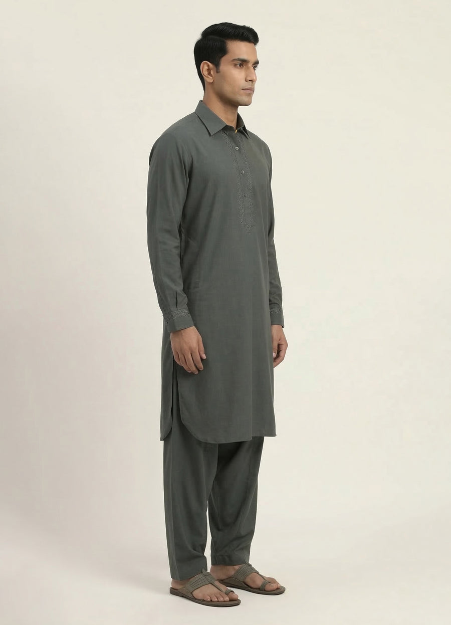 MLS PATHANI SUIT 2PCS