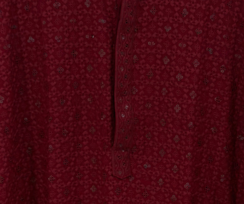 MLS CHIKANKARI KURTA PAJAMA