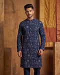 MLS EMBROIDERED KURTA PAJAMA