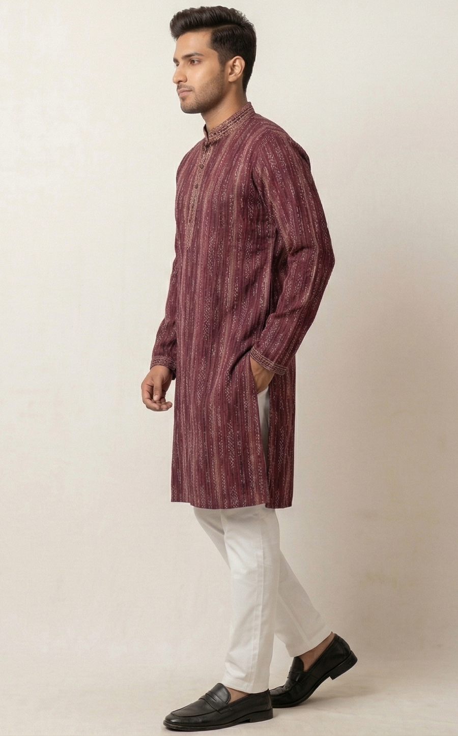 MLS PRINTED KURTA PAJAMA