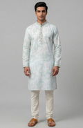 MLS PRINTED KURTA PAJAMA