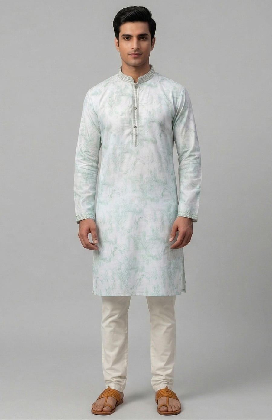 MLS PRINTED KURTA PAJAMA