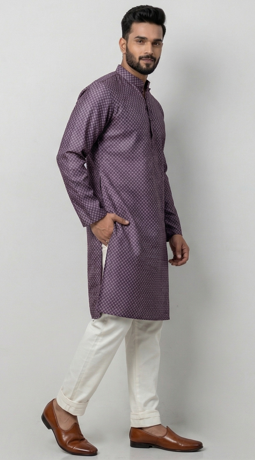 MLS SILK KURTA PAJAMA