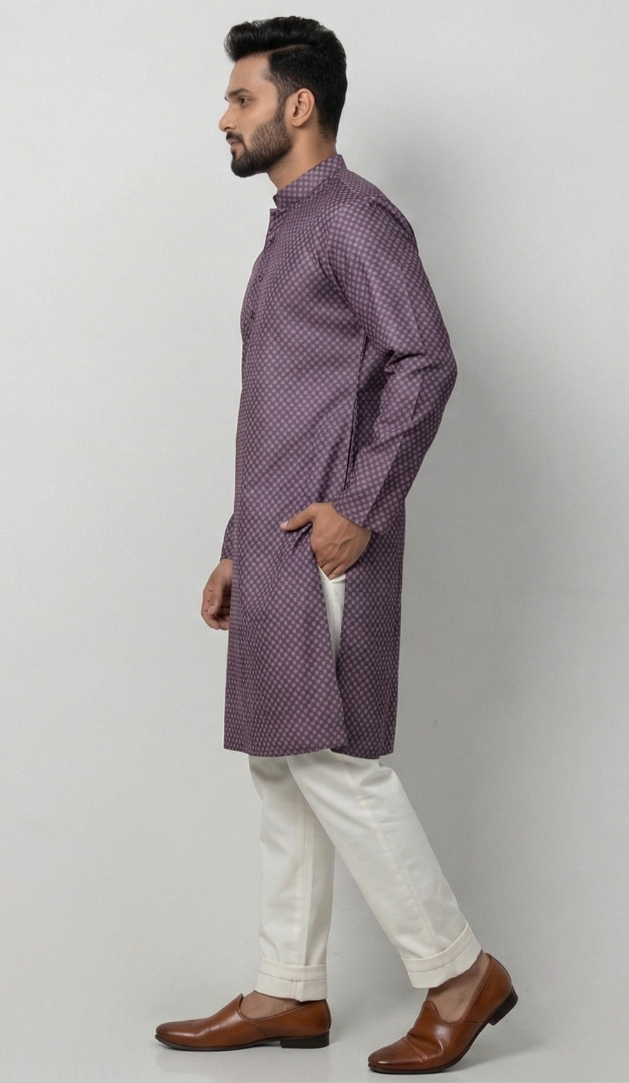 MLS SILK KURTA PAJAMA