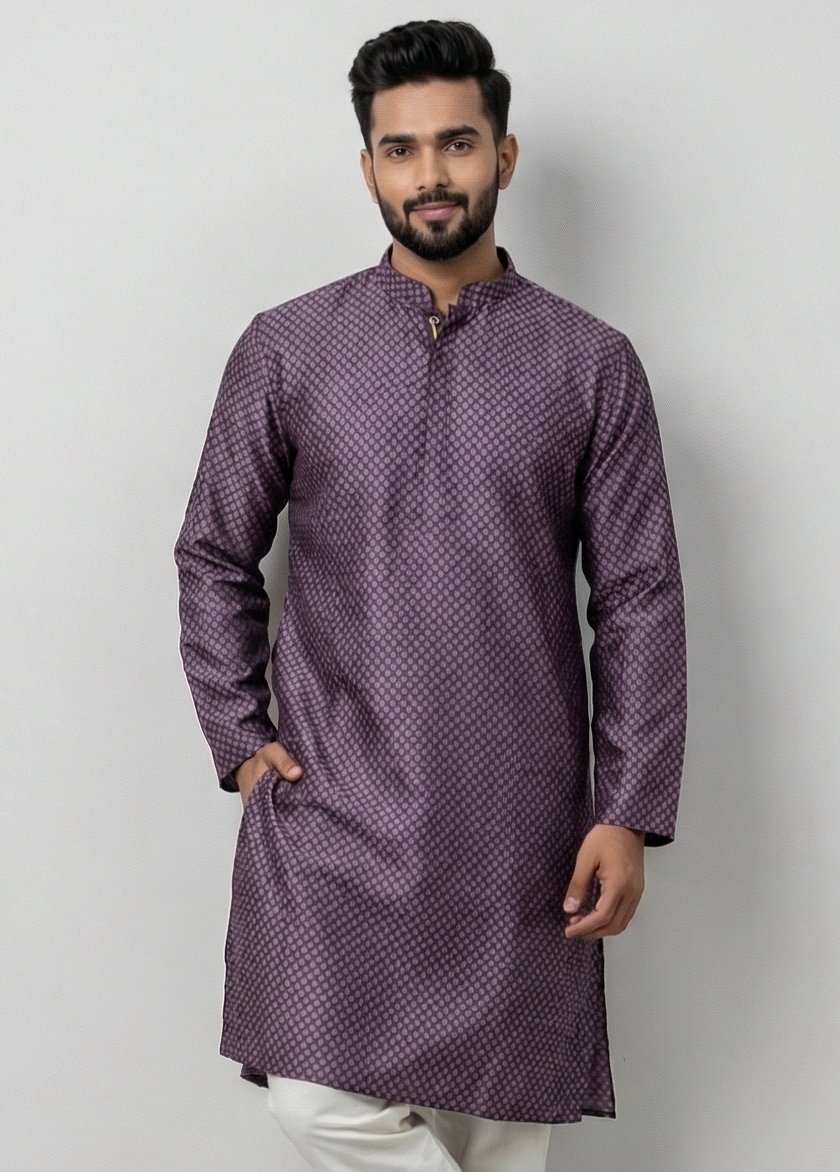 MLS SILK KURTA PAJAMA