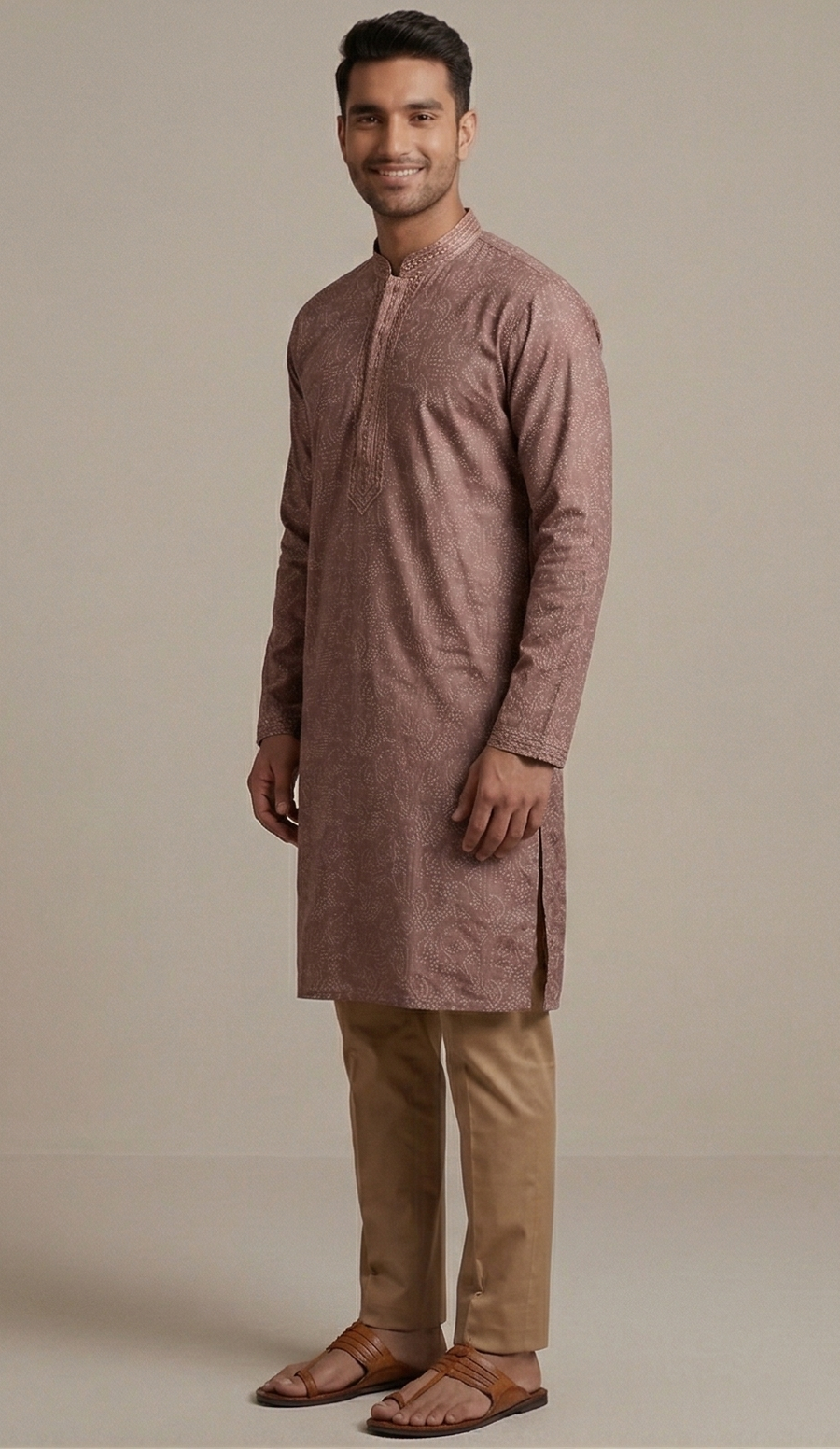MLS PRINTED KURTA PAJAMA