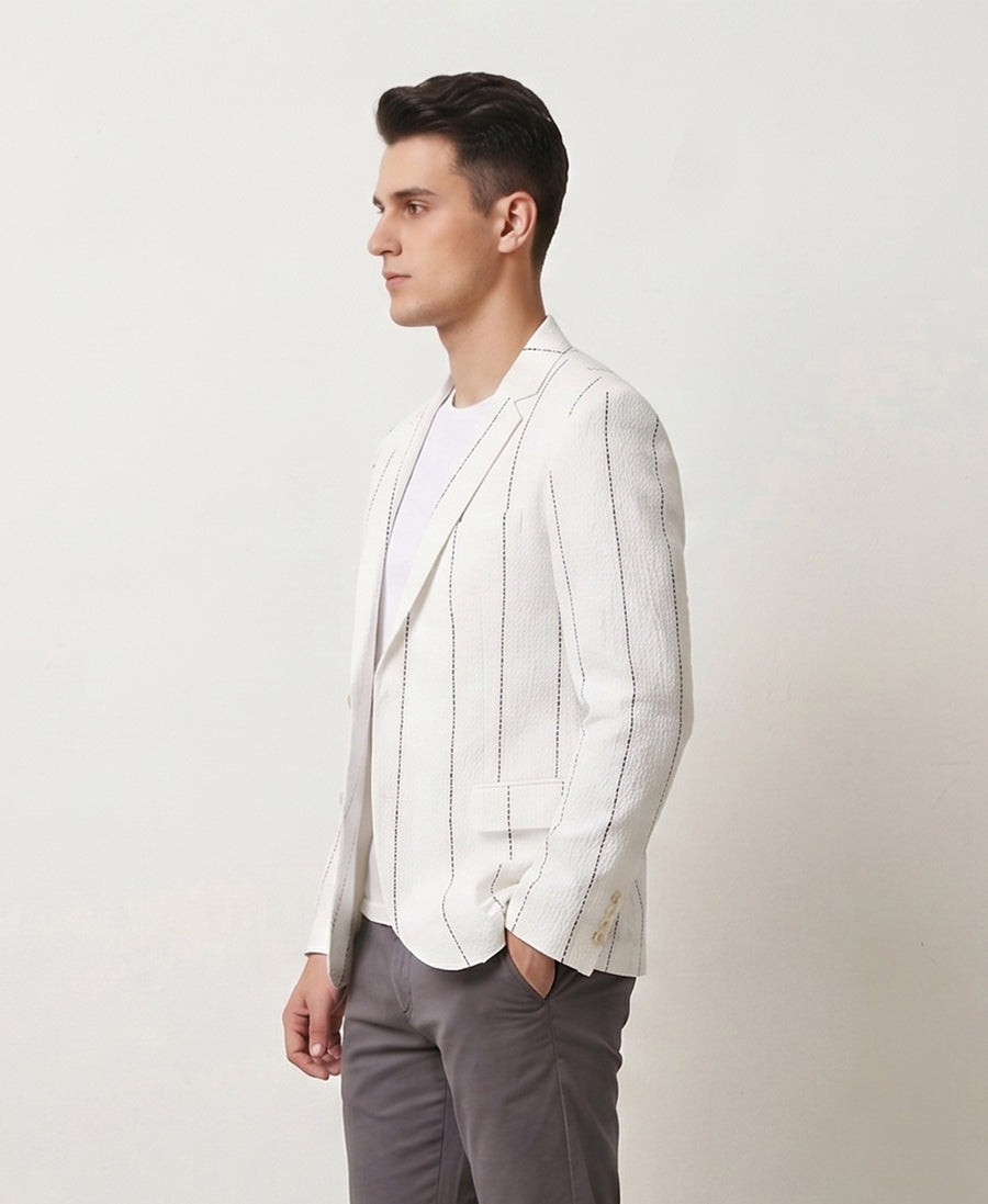 MLS LINEN COAT 1PC