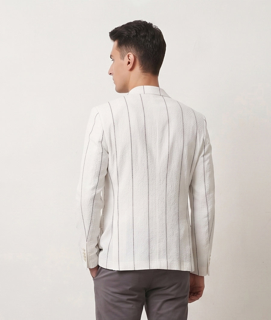 MLS LINEN COAT 1PC