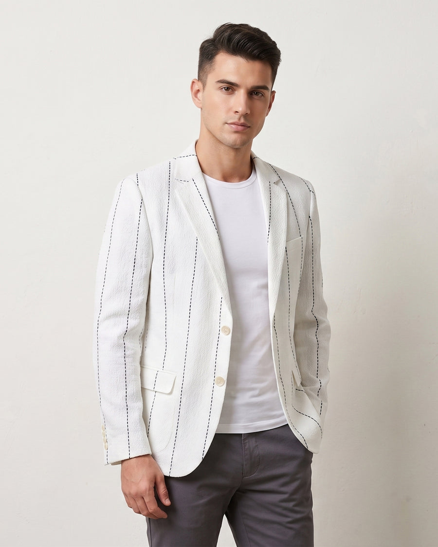 MLS LINEN COAT 1PC