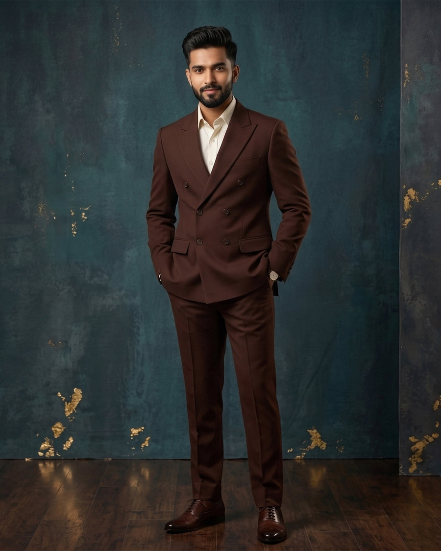 MLS DOUBLE BREASTED SUIT 2PCS