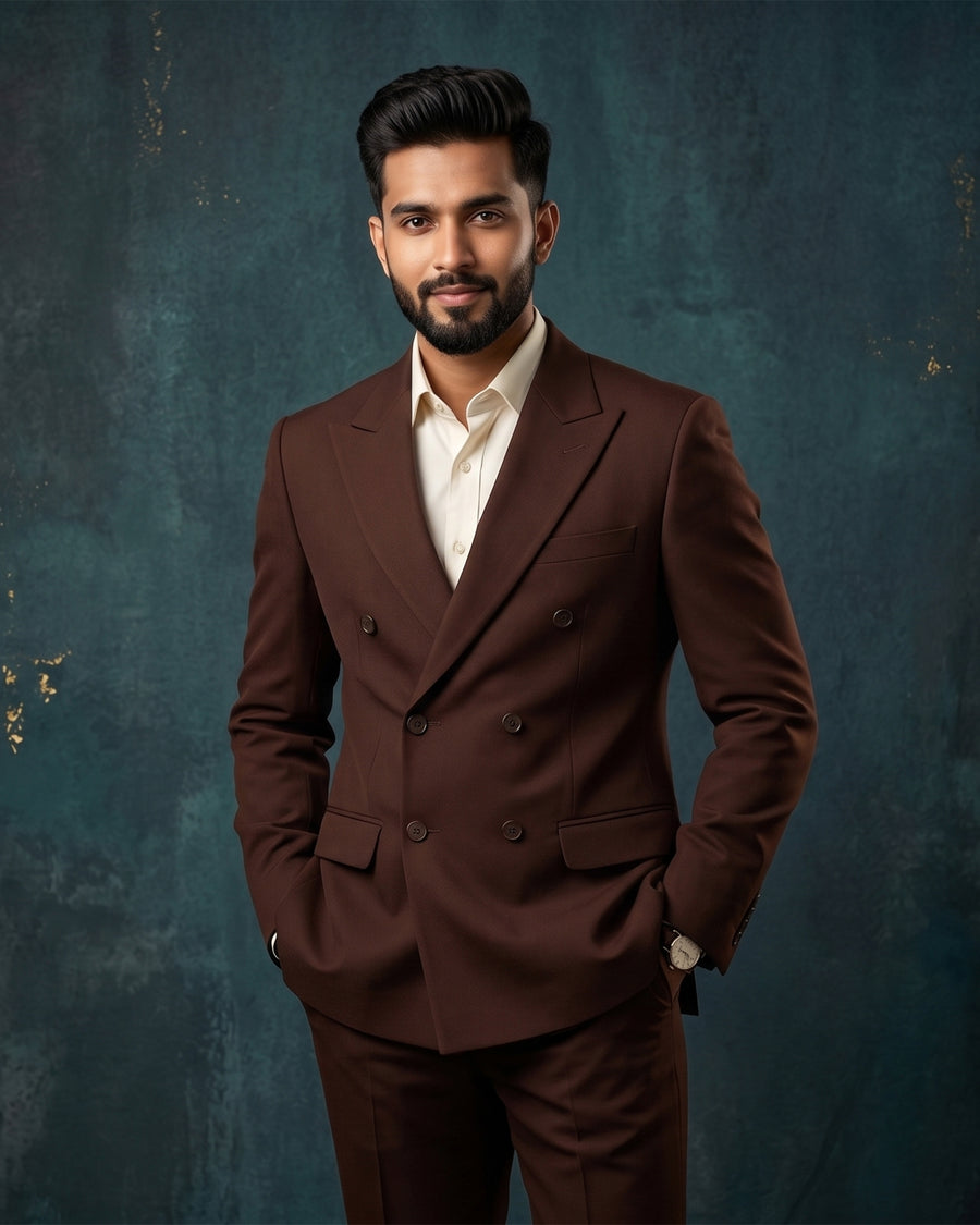 MLS DOUBLE BREASTED SUIT 2PCS