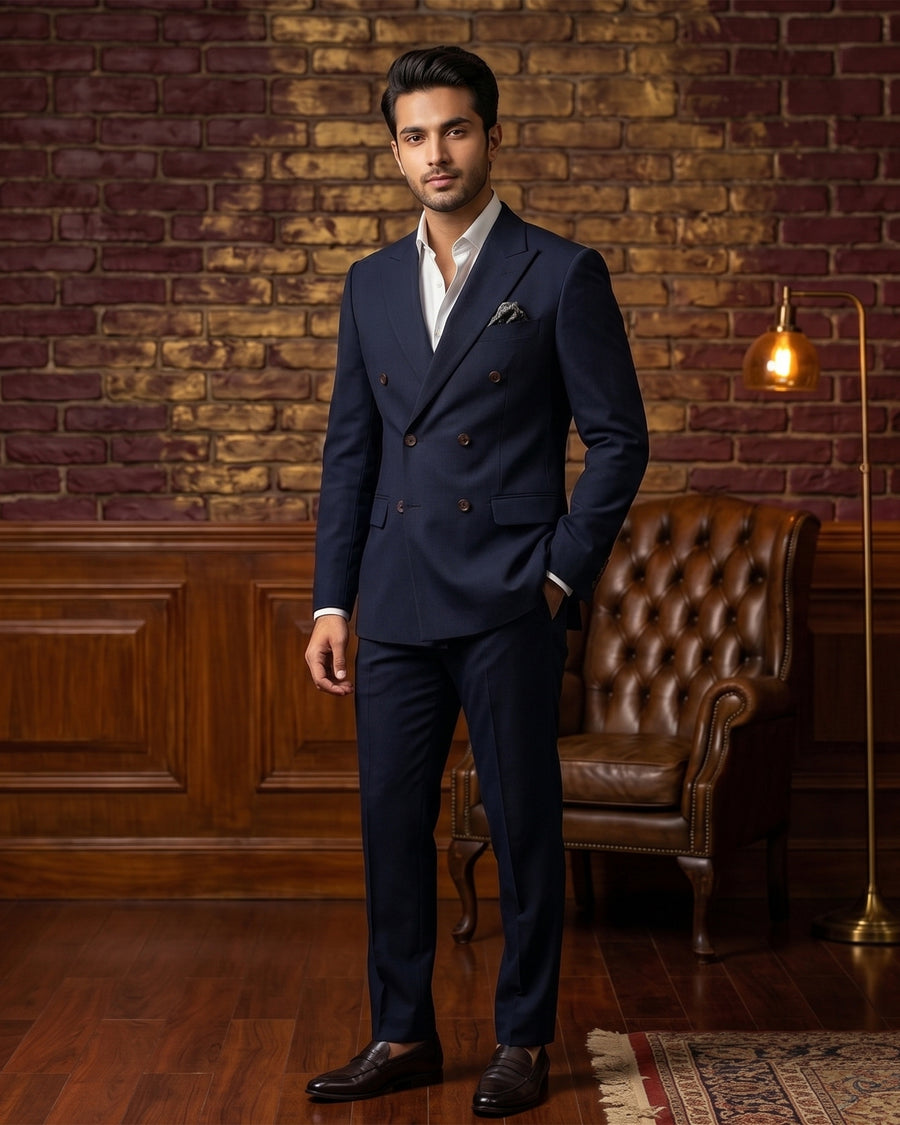 MLS DOUBLE BREASTED SUIT 2PCS