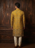 MLS EMBROIDERED KURTA PAJAMA