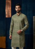 MLS PRINTED KURTA PAJAMA