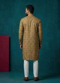MLS PRINTED KURTA PAJAMA 2PCS