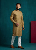 MLS PRINTED KURTA PAJAMA 2PCS