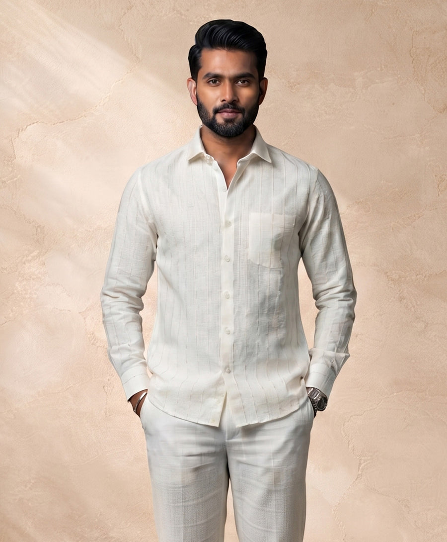 MLS LINEN SHIRT 1PC