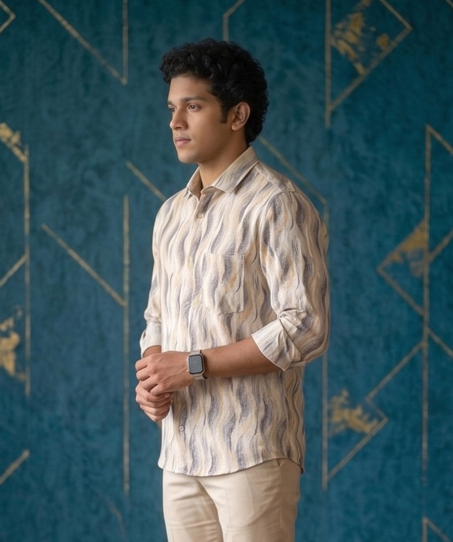 MLS LINEN SHIRT 1PC