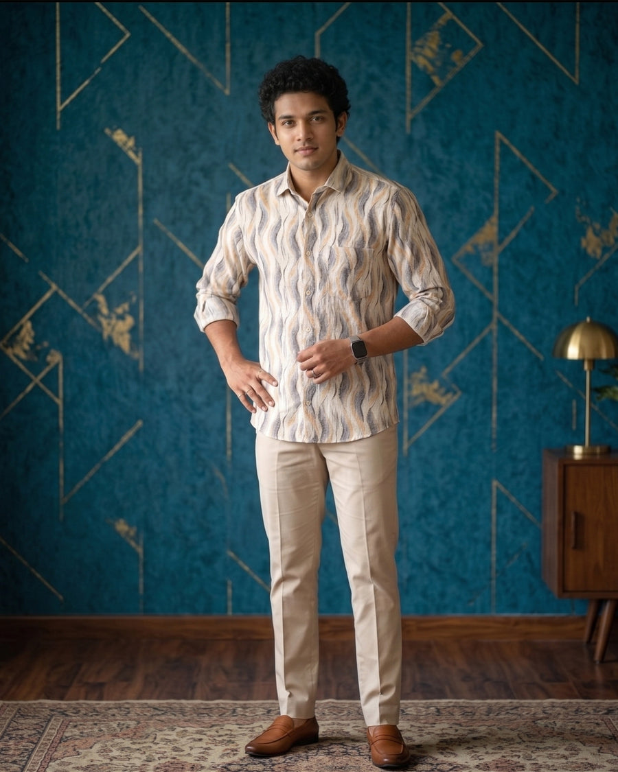 MLS LINEN SHIRT 1PC