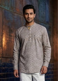 MLS PRINTED SHORT KURTA F/S