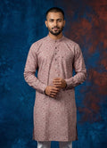 MLS PRINTED KURTA PAJAMA 2PCS