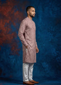MLS PRINTED KURTA PAJAMA 2PCS
