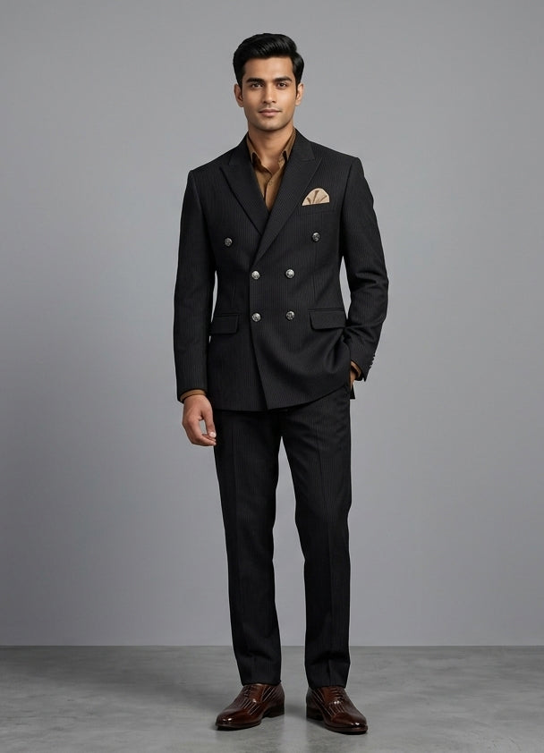 MLS DOUBLE BREASTED SUIT 2PCS