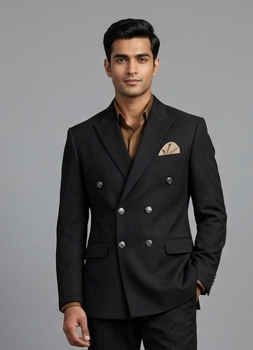 MLS DOUBLE BREASTED SUIT 2PCS