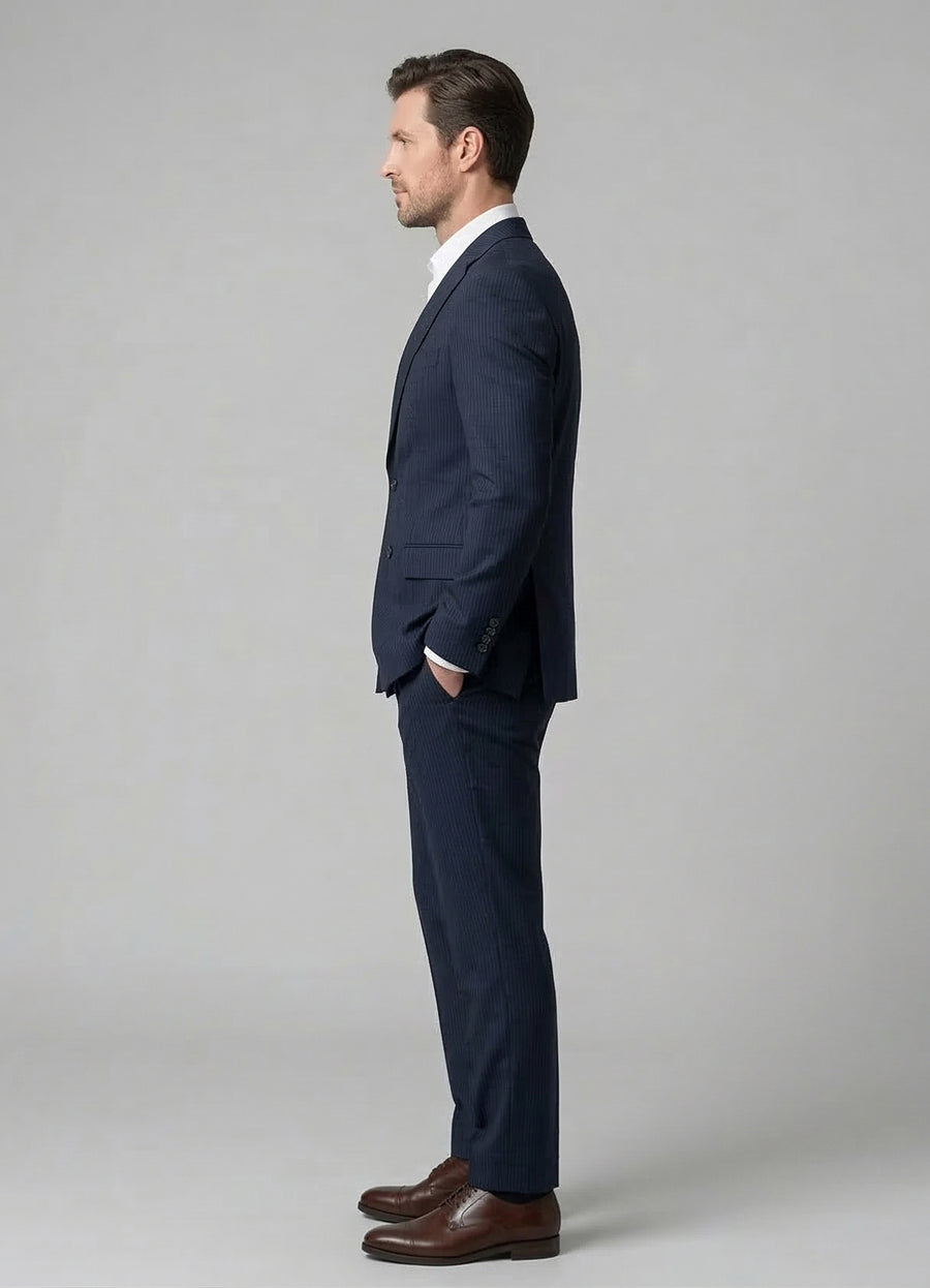 MLS DOUBLE BREASTED SUIT 2PCS