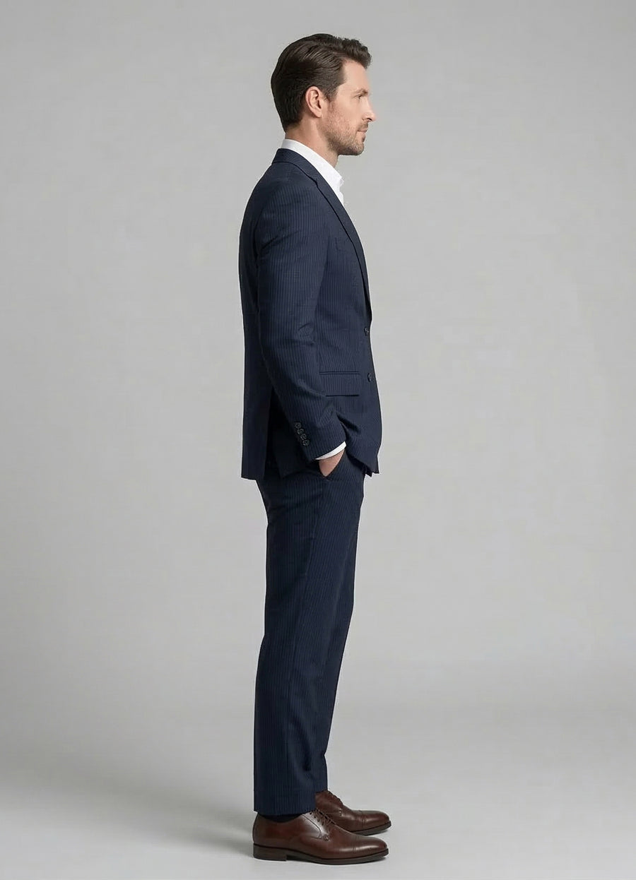 MLS DOUBLE BREASTED SUIT 2PCS