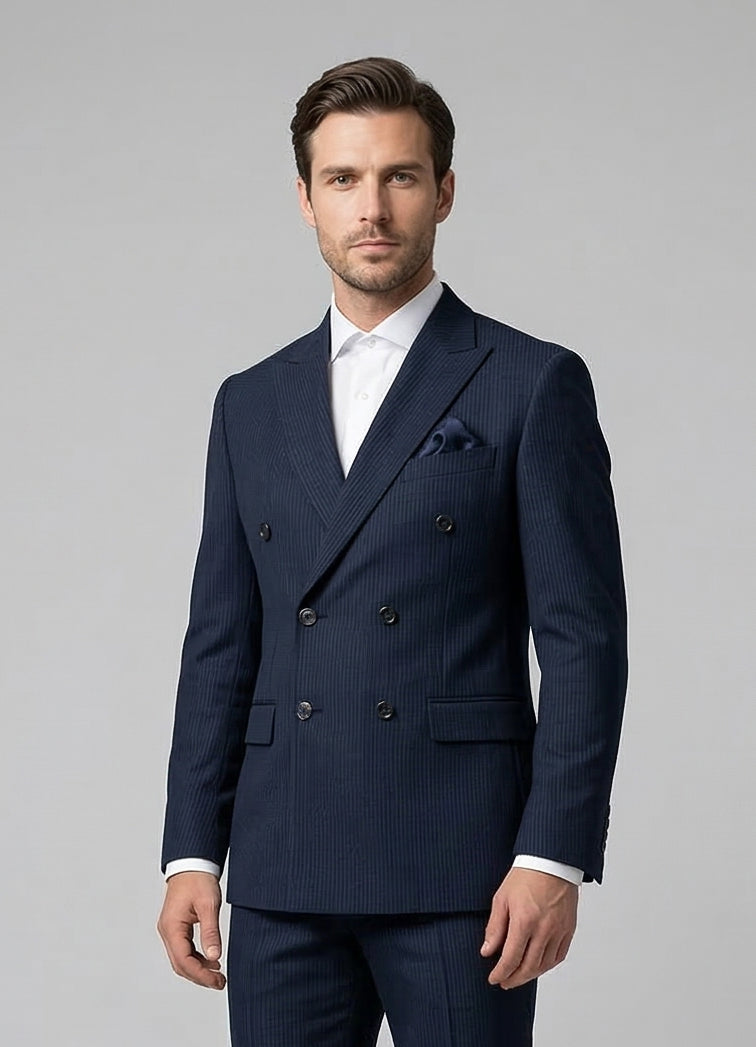 MLS DOUBLE BREASTED SUIT 2PCS