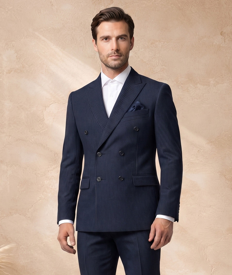 MLS DOUBLE BREASTED SUIT 2PCS