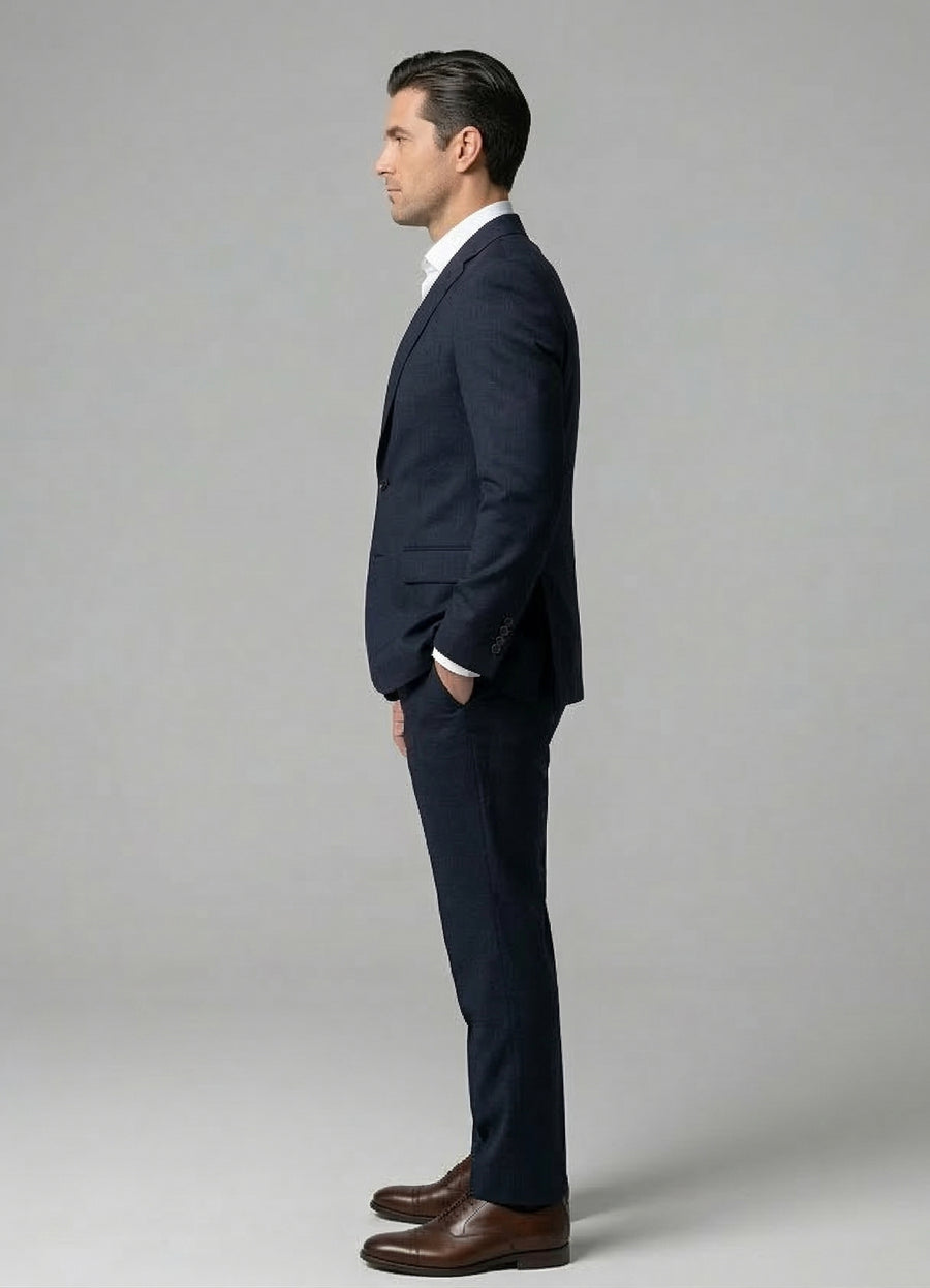 MLS DOUBLE BREASTED SUIT 2PCS