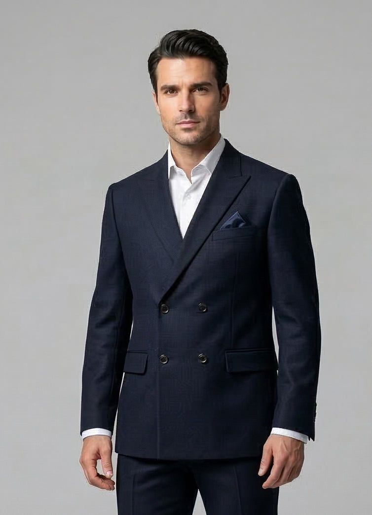 MLS DOUBLE BREASTED SUIT 2PCS