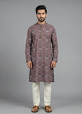 MLS PRINTED KURTA PAJAMA