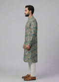 MLS PRINTED KURTA PAJAMA 2PCS