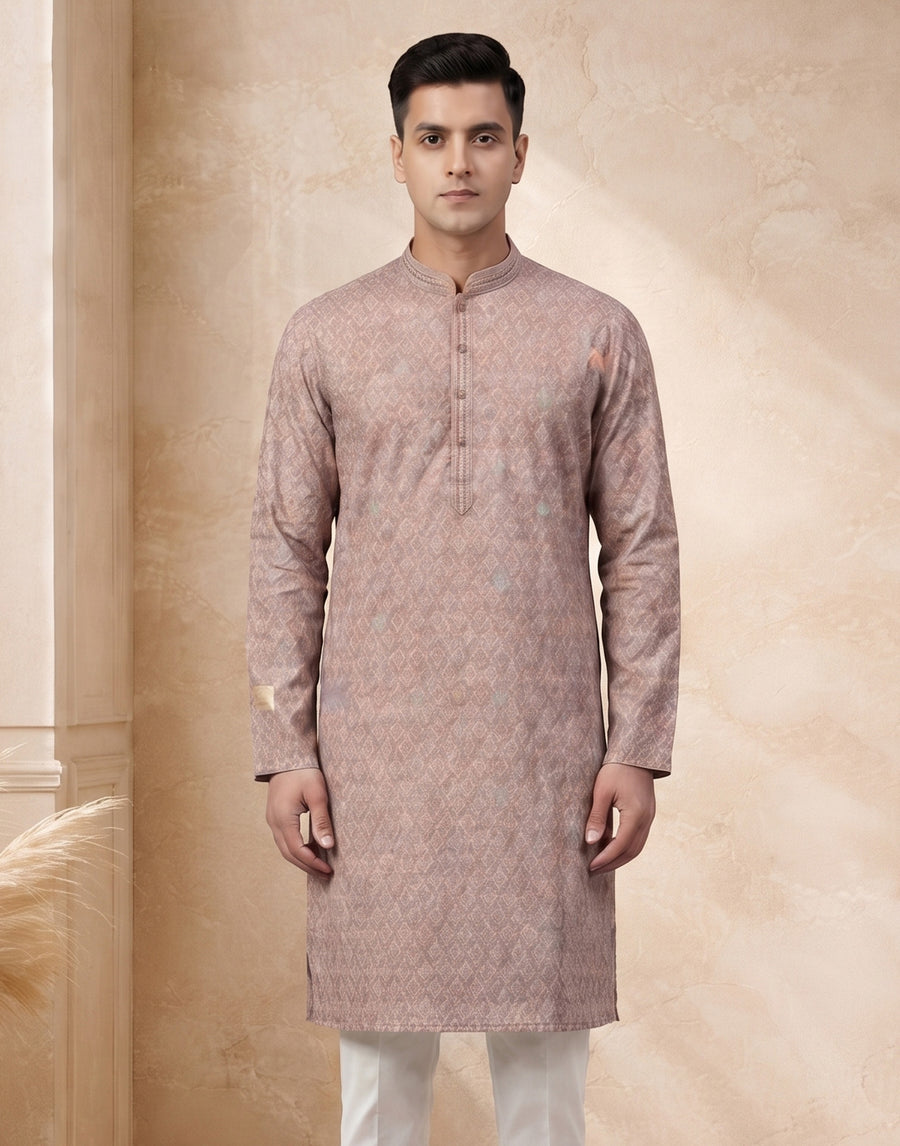MLS PRINTED KURTA PAJAMA