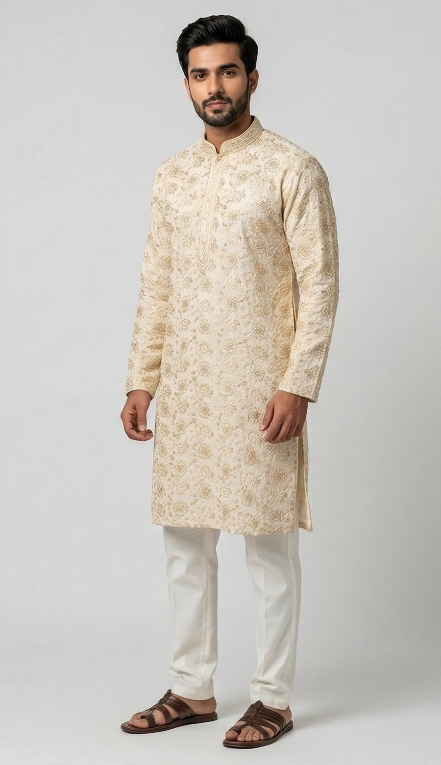 MLS PRINTED KURTA PAJAMA