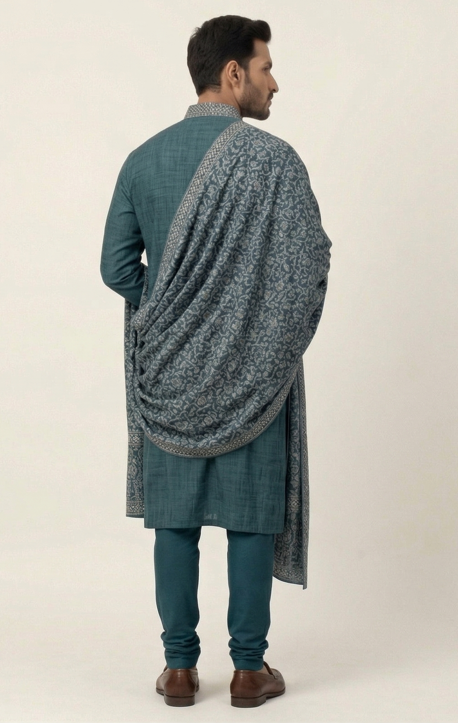 MLS KURTA PAJAMA STOLE