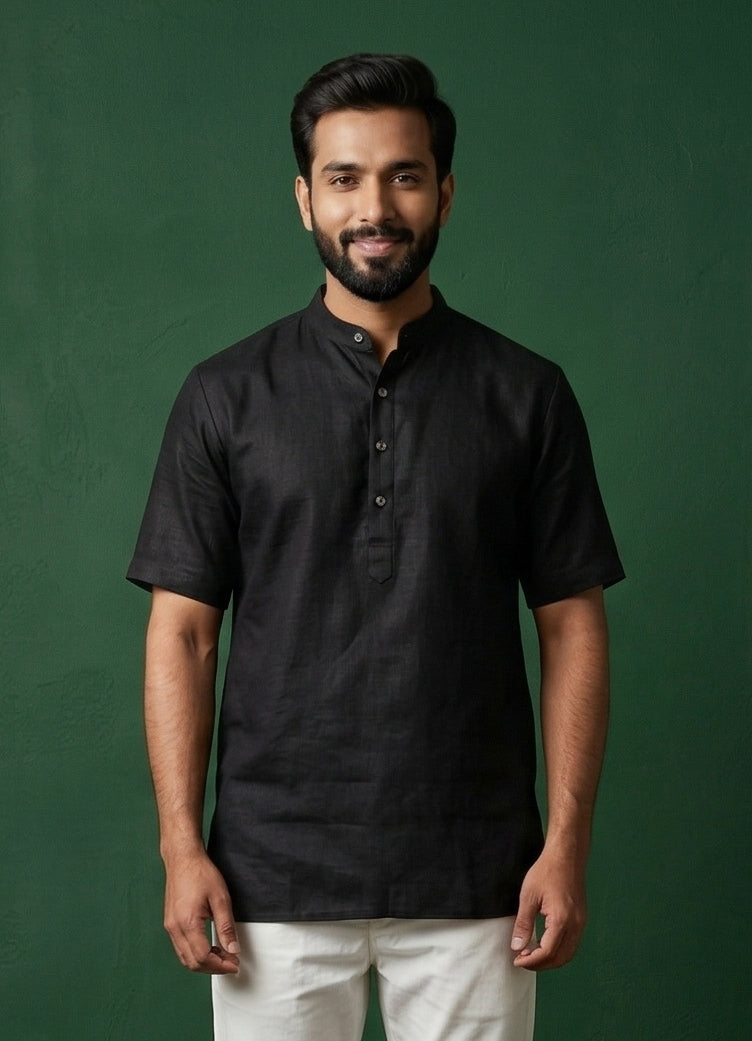 MLS PLAIN SHORT KURTA H/S