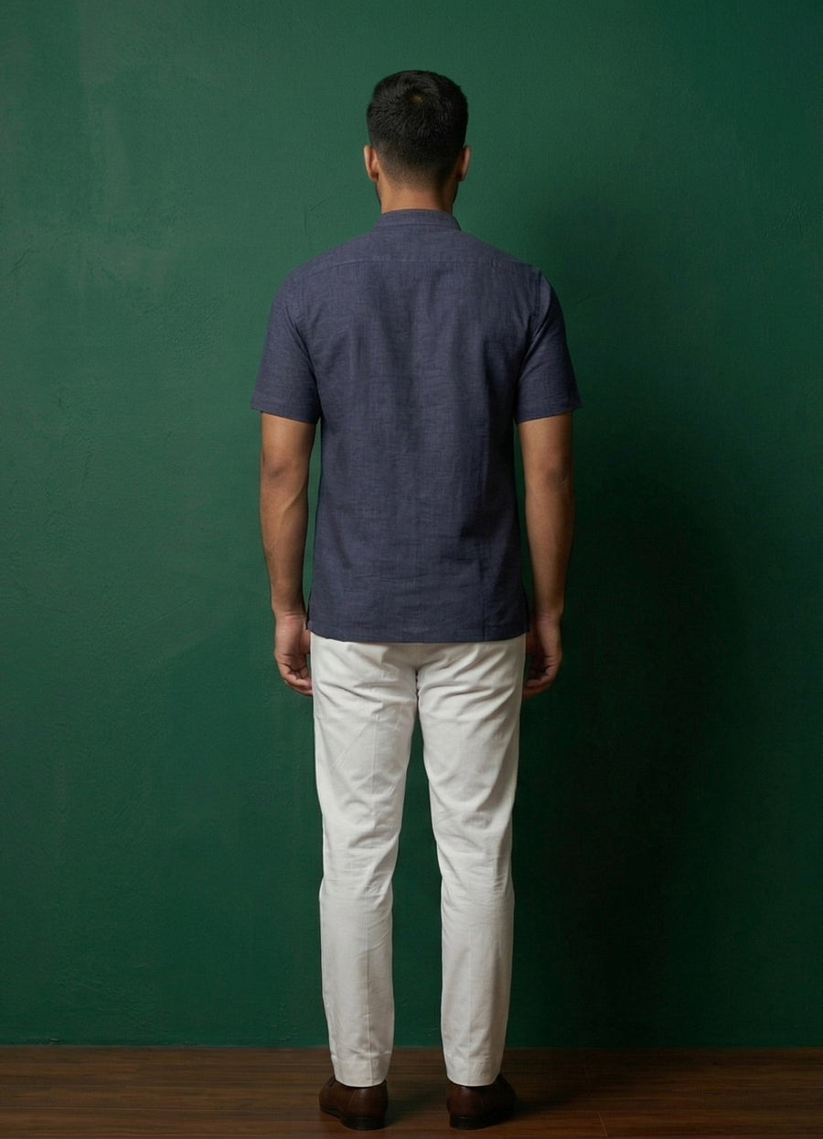 MLS PLAIN SHORT KURTA H/S