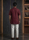 MLS PLAIN SHORT KURTA H/S