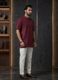 MLS PLAIN SHORT KURTA H/S