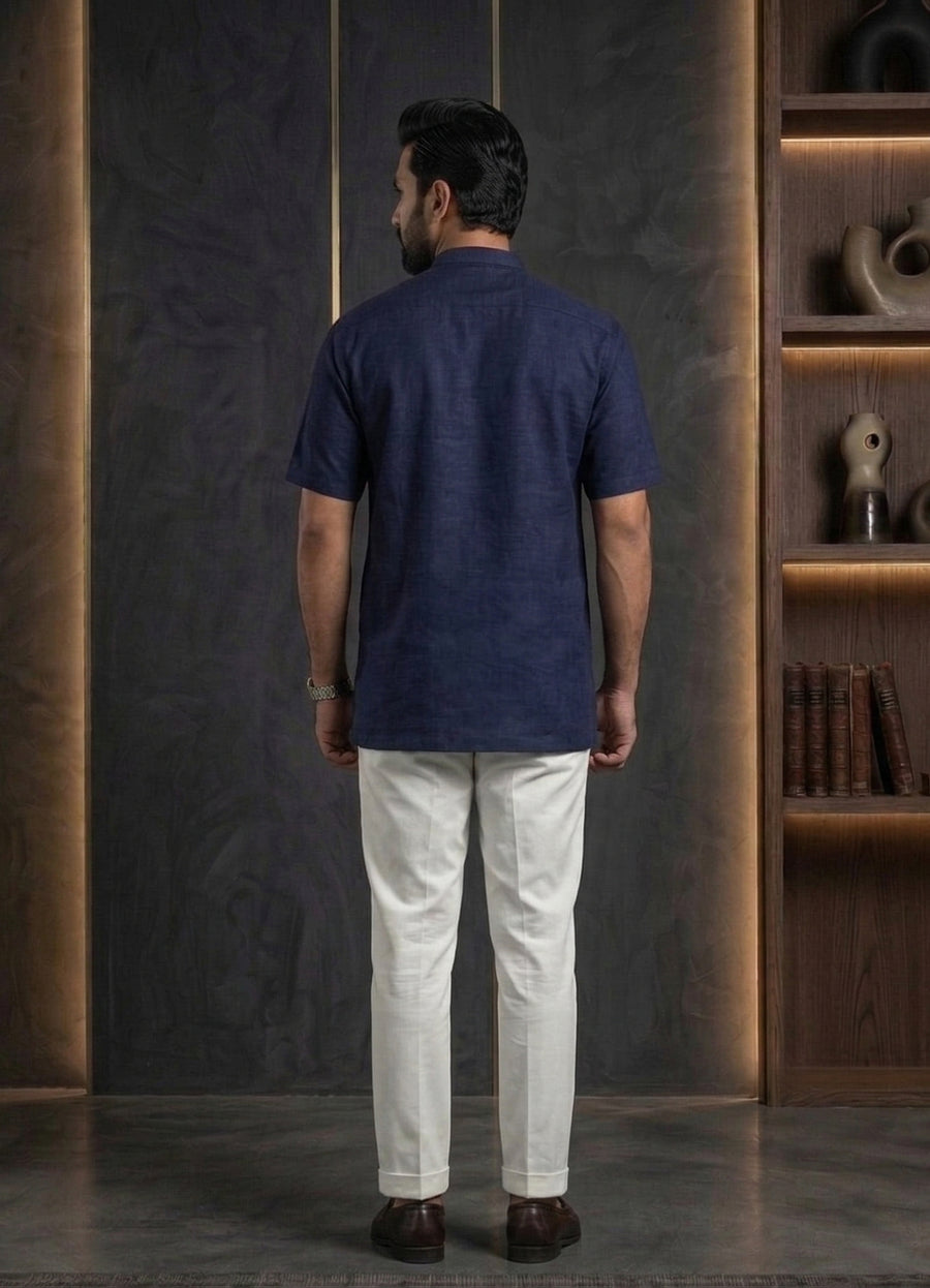 MLS PLAIN SHORT KURTA H/S