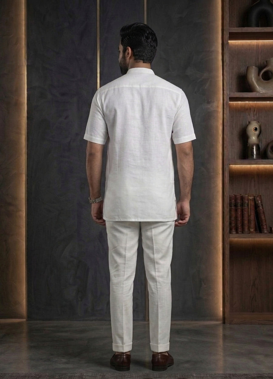 MLS PLAIN SHORT KURTA H/S