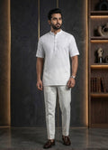 MLS PLAIN SHORT KURTA H/S