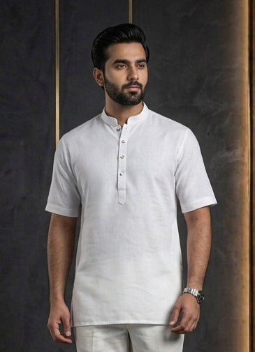 MLS PLAIN SHORT KURTA H/S