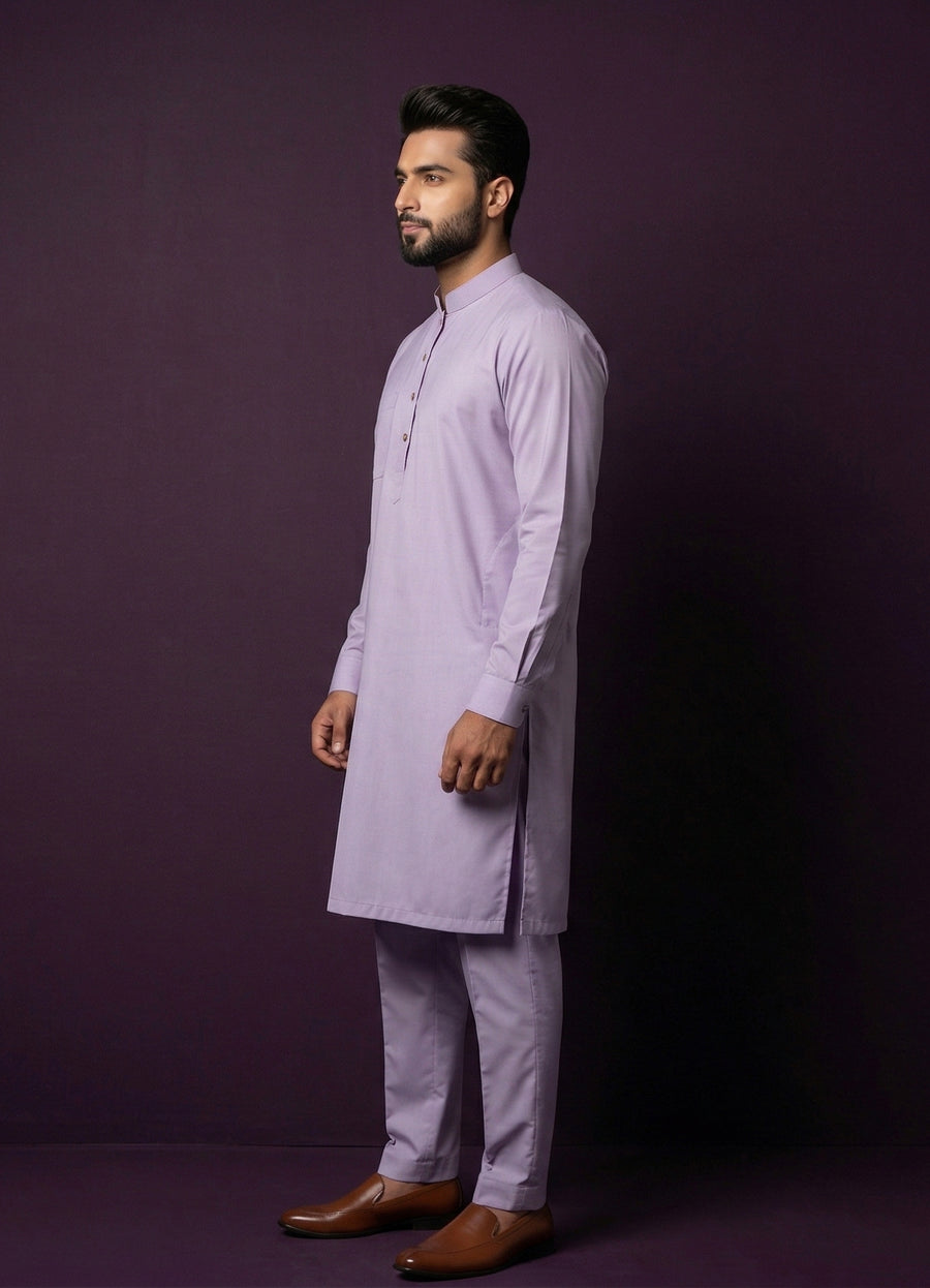 MLS COTTON KURTA PAJAMA 2PCS