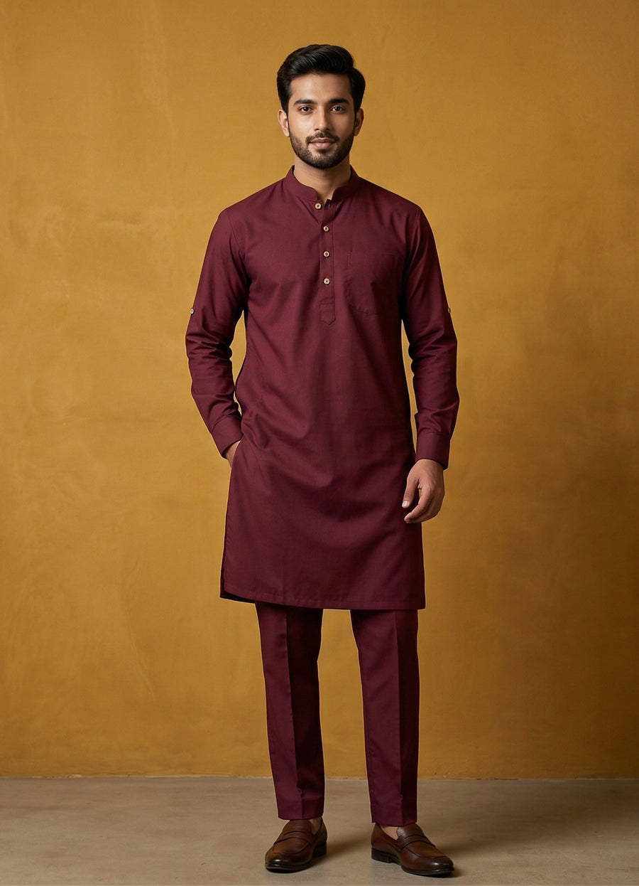 MLS COTTON KURTA PAJAMA