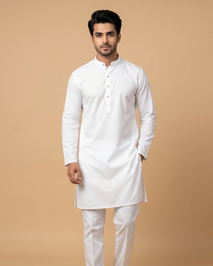 MLS PLAIN KURTA PAJAMA
